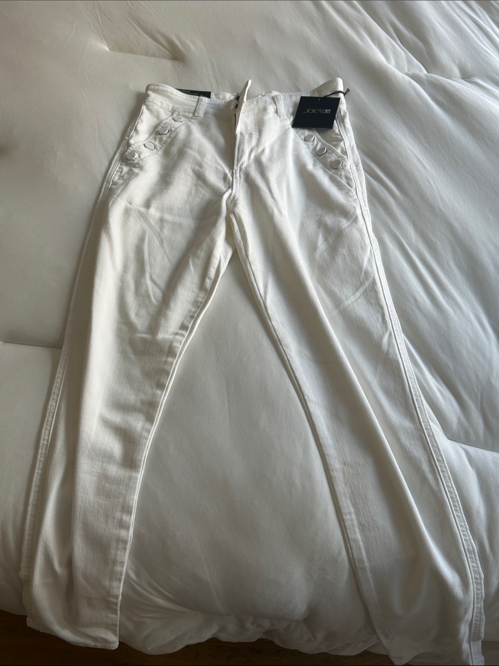 Joe’s Jeans (White) Women’s - 11’ High Rise Skinny Ankle